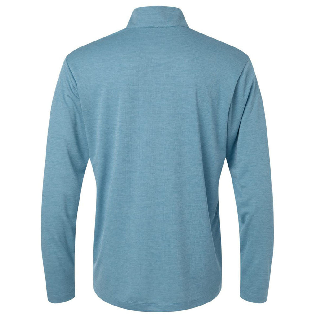AllPro Men's Cloud Blue Melange Pro-Lock Performance Melange Quarter-Zip Pullover
