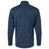 AllPro Men's Navy Melange Pro-Lock Performance Melange Quarter-Zip Pullover