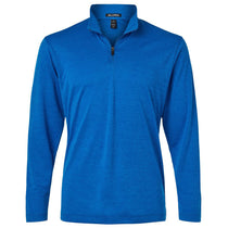 AllPro Men's Royal Melange Pro-Lock Performance Melange Quarter-Zip Pullover