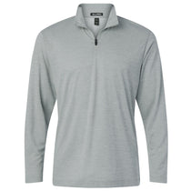 AllPro Men's Silver Melange Pro-Lock Performance Melange Quarter-Zip Pullover
