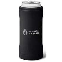 BruMate Matte Black 12 Oz. Hopsulator Slim V2
