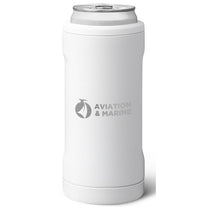 BruMate Matte White 12 Oz. Hopsulator Slim V2