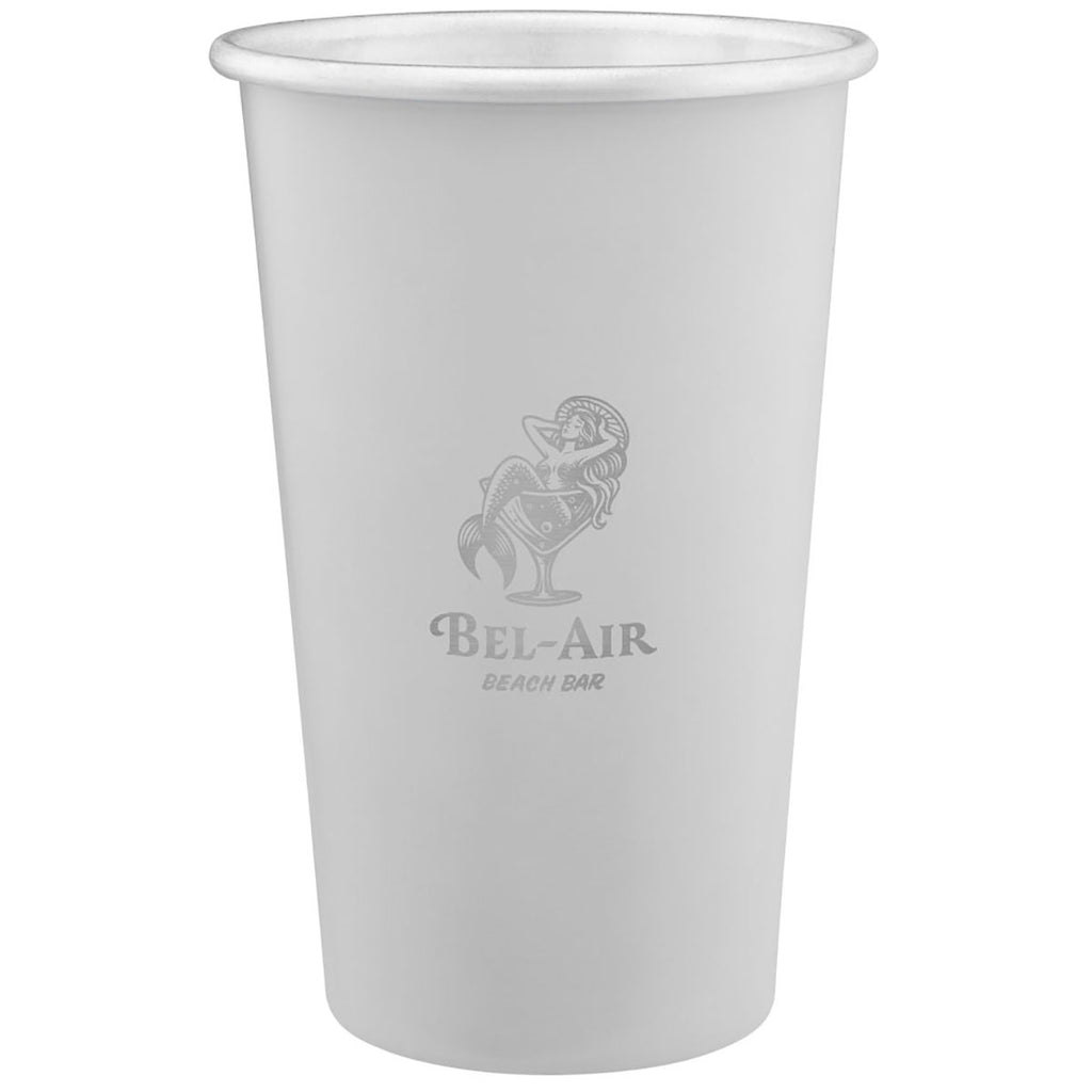 HIT Light Grey/Grey 15 Oz. Color Changing Recycled Aluminum Cup