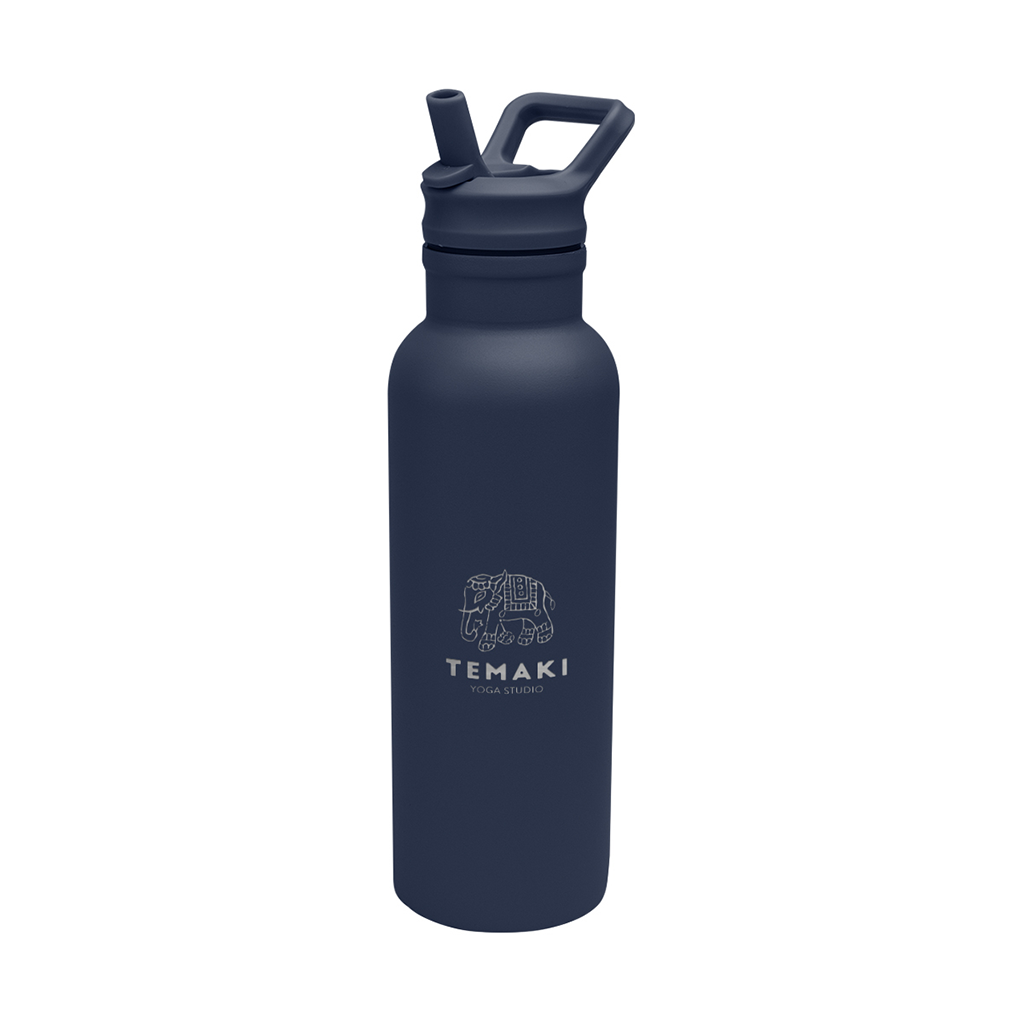 Hit Navy 17 Oz. Hailey Recycled Stainless Steel Bottle