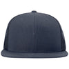 Richardson Navy Acrylic-Wool Blend Flatbill Trucker