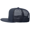 Richardson Navy Acrylic-Wool Blend Flatbill Trucker