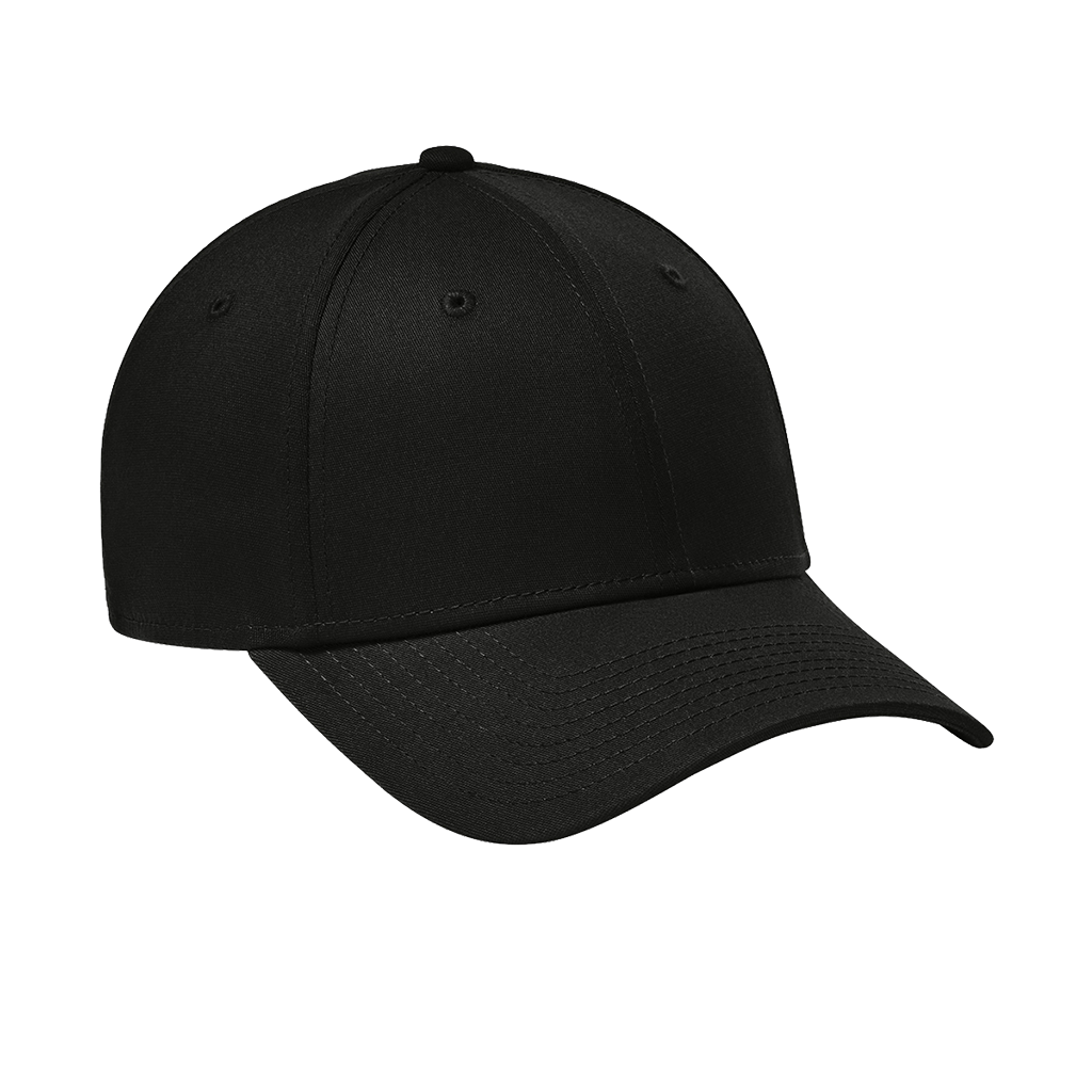 New Era 39THIRTY Flag Black Structured Stretch Cotton Cap