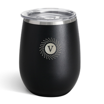 Swig Life Black 12 oz Stainless Steel Stemless Wine Tumbler