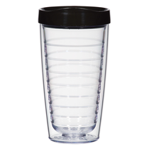Hit Black 16 Oz. Newbridge Double Wall Tumbler