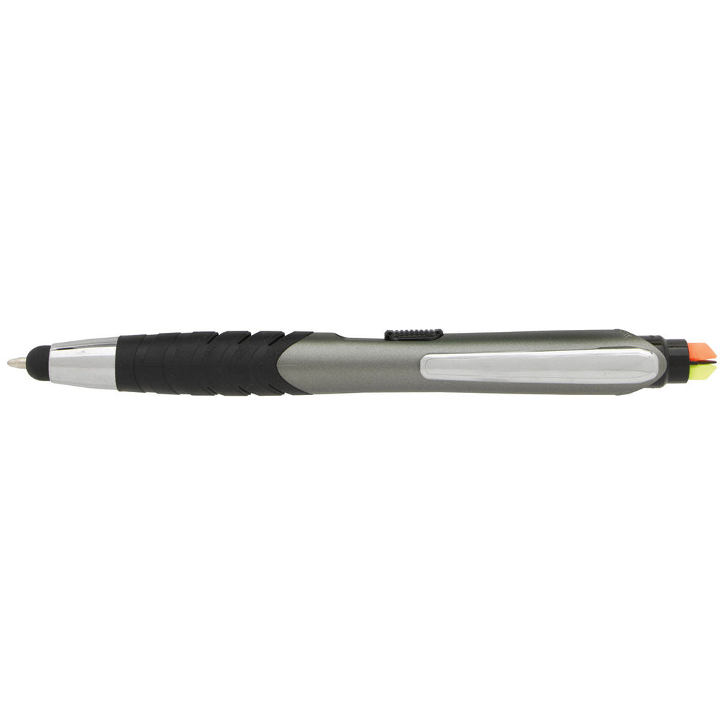 48-Hour Souvenir Gunmetal Jalan Highlighter Stylus Pen Combo