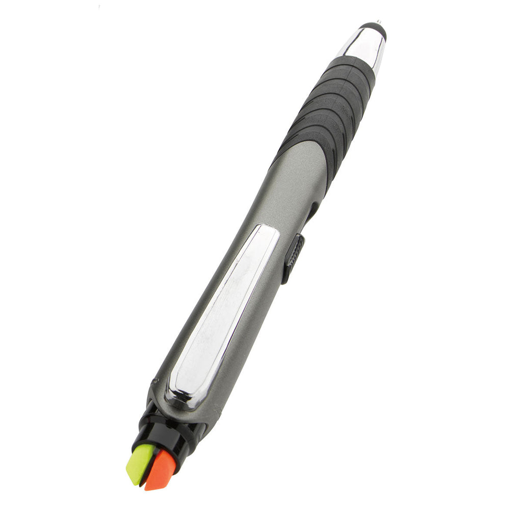 48-Hour Souvenir Gunmetal Jalan Highlighter Stylus Pen Combo