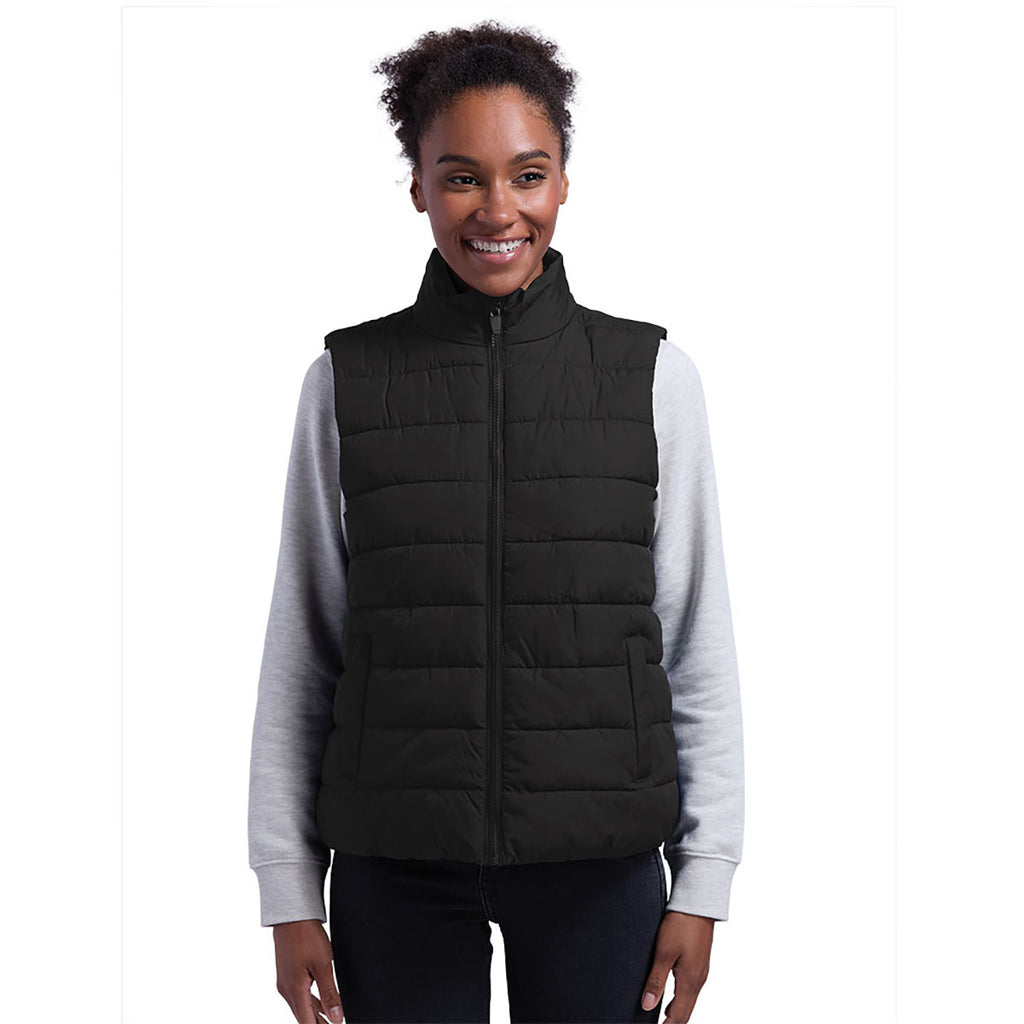 Charles River Women's Black Pioneer Puffer Vest