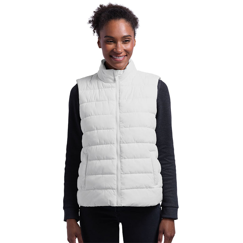 Charles River Women's Winter White Pioneer Puffer Vest