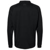 Under Armour Men's Black/Black Tactical Performance Long Sleeve Polo