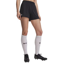 Under Armour Women Black Challenger Team Pro Shorts