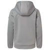 Under Armour Youth Mod Grey/Black Fleece Pro Hooded Pullover