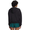 Under Armour Women's Black/Black Icon Fleece Reinvented 1/2-Zip Hoodie