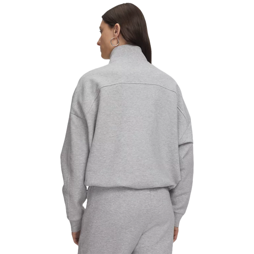 Under Armour Women's Mod Gray Light Heather/Mod Gray Unstoppable Fleece 1/2 Zip
