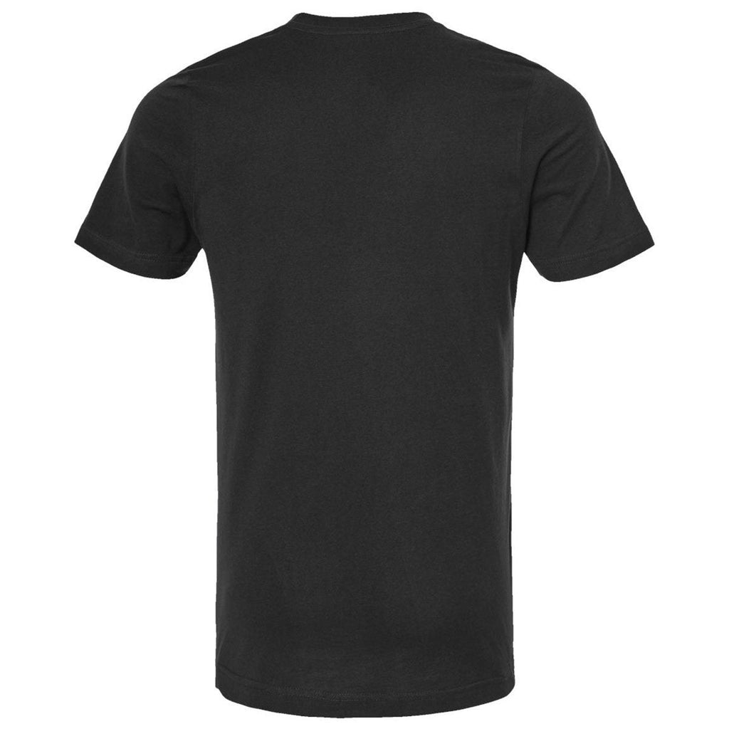 Tultex Black Combed Cotton T-Shirt