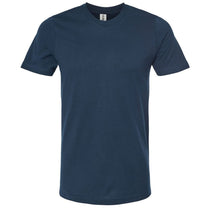 Tultex Navy Blue Combed Cotton T-Shirt