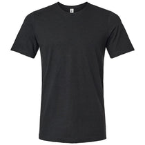 Tultex Unisex Heather Black Combed CVC T-Shirt