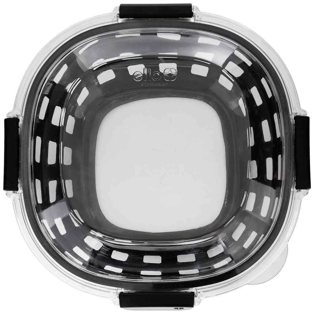 Ello Black Duraglass Lunch Bowl
