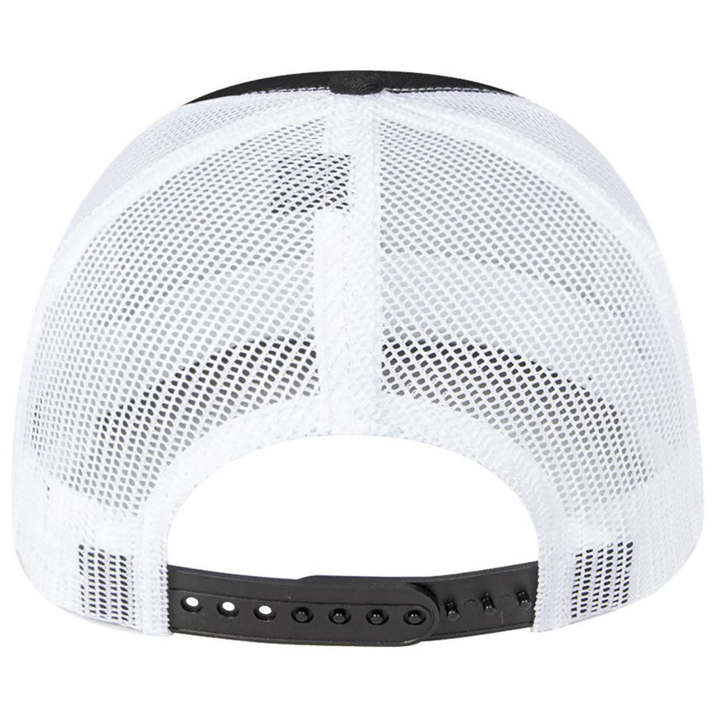 Pukka Black/White Charter Six-Panel Cap