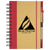 Hit Natural/Red Eco-Inspired Spiral Notebook & Pen