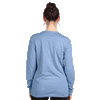 Next Level Unisex Heather Columbia Blue CVC Long Sleeve Tee
