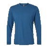 Next Level Unisex Heather Cool Blue CVC Long Sleeve Tee