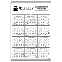 Triumph Calendars Black & White Black & White Span-A-Year Non-Laminated
