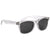 Hit Translucent Clear Malibu Sunglasses