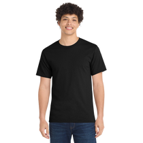 Port & Co Jet Black Tall Essential Tee