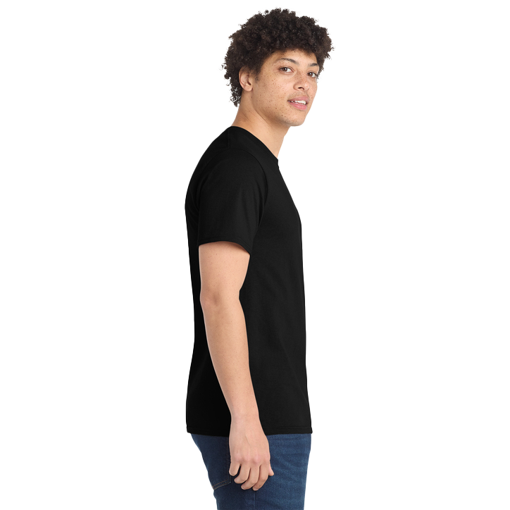 Port & Co Jet Black Tall Essential Tee