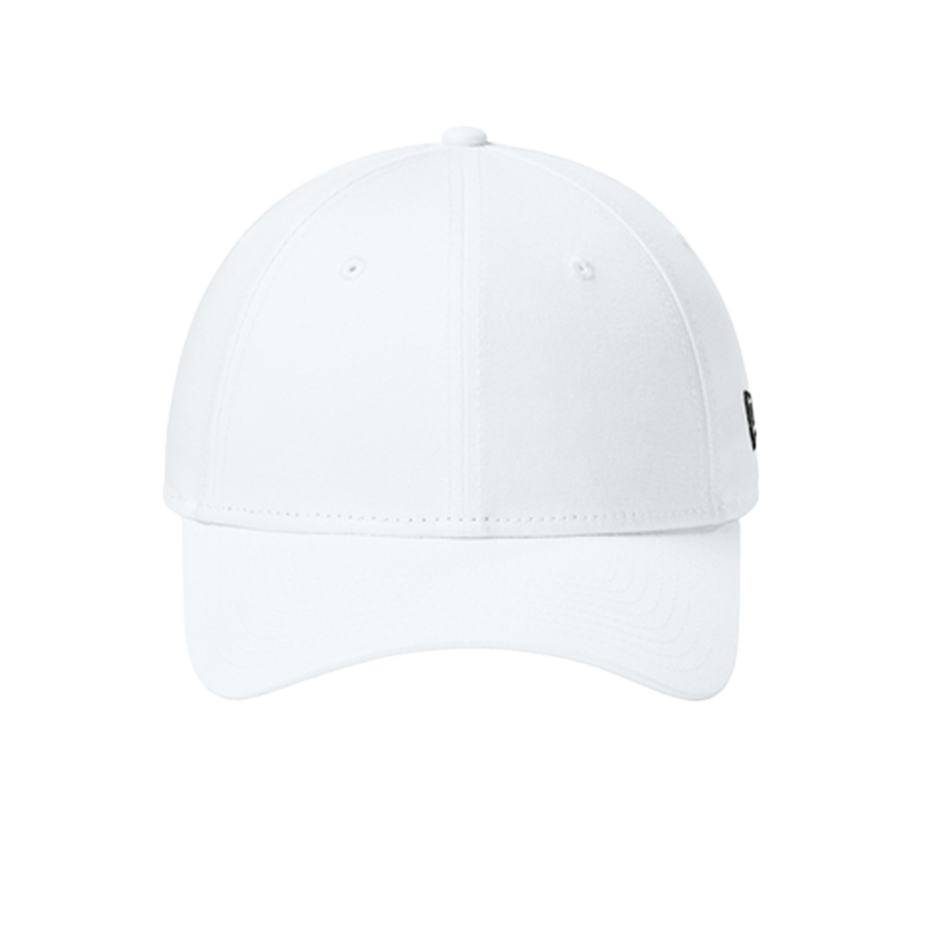 New Era White Adjustable Structured Cap