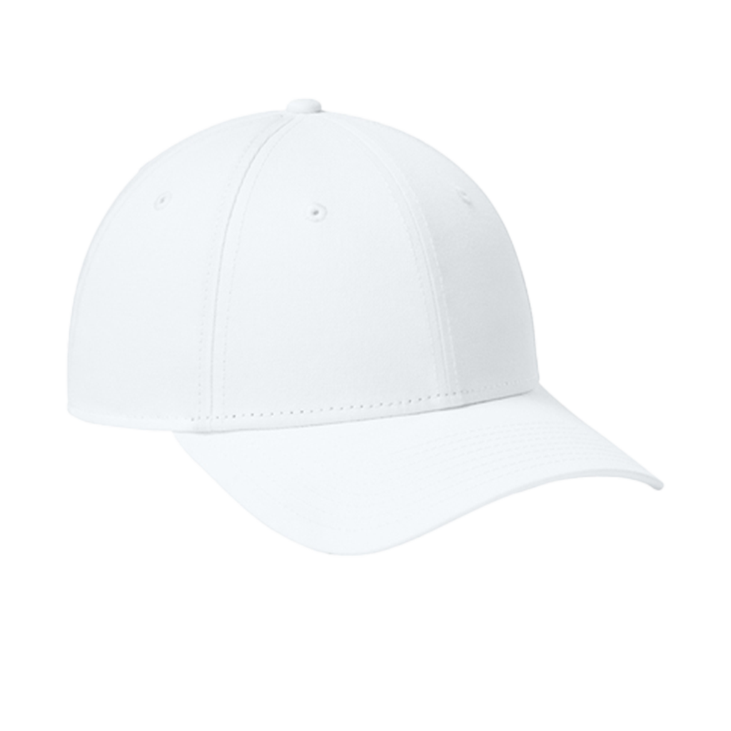 New Era White Adjustable Structured Cap