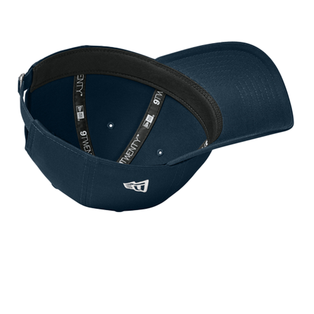 New Era Flag Deep Navy Snapback Contrast Front Mesh Cap