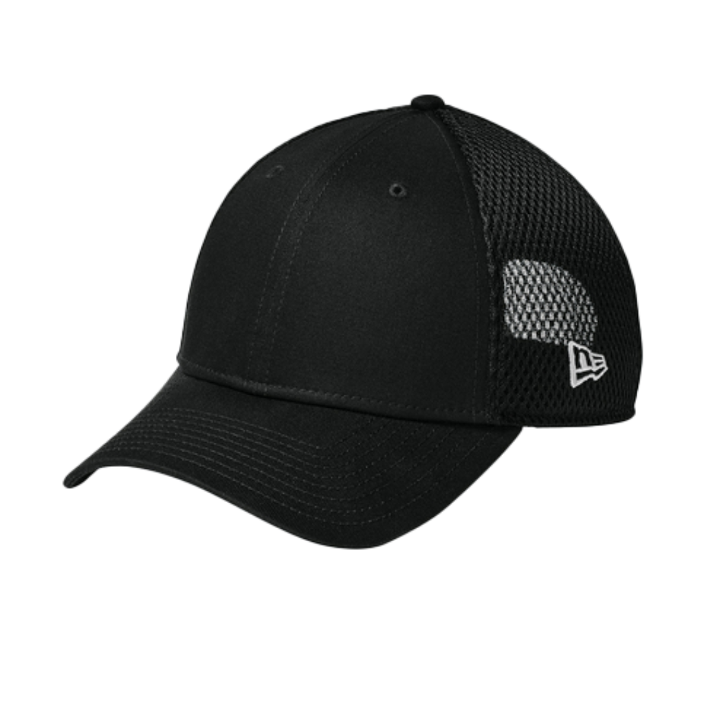 New Era Flag Black/Black Adjustable Unstructured Cap