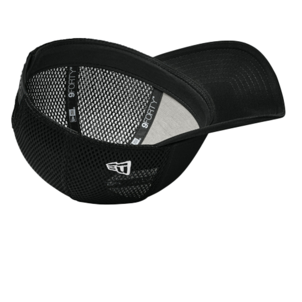 New Era Flag Black/Black Adjustable Unstructured Cap