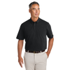 Brooks Brothers Deep Black Men's Pinpoint Pique Dress Polo