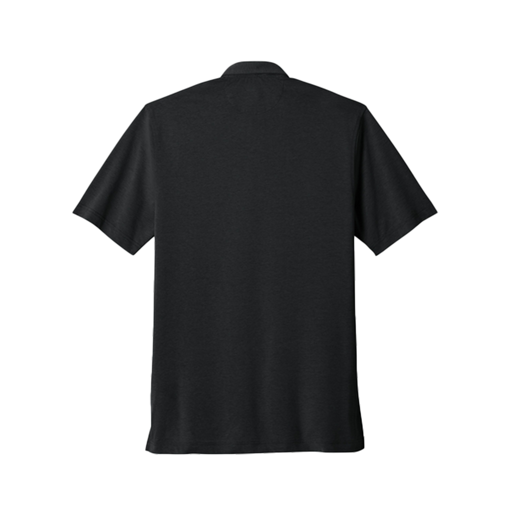 Brooks Brothers Deep Black Men's Pinpoint Pique Dress Polo