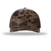 Richardson Bark Duck  Camo/Brown Printed Five-Panel Trucker
