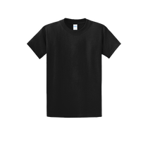 Port & Co Jet Black Tall Essential Tee