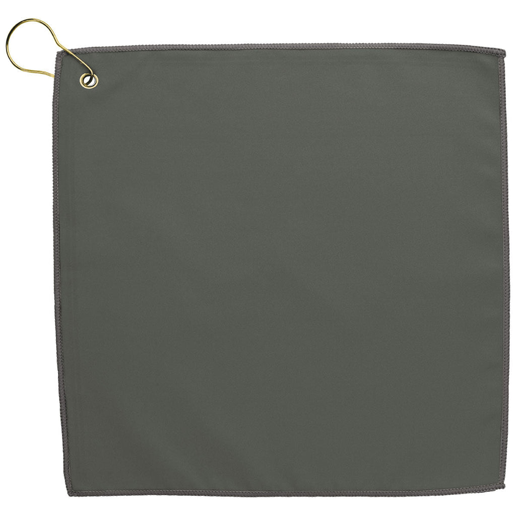 48-Hour BIC Grey Double Layer Golf Towel