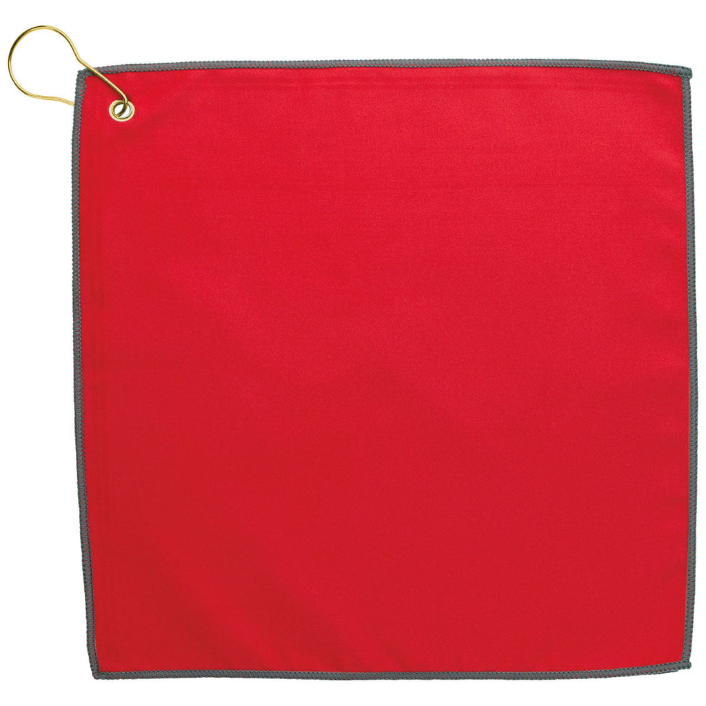 48-Hour BIC Red Double Layer Golf Towel