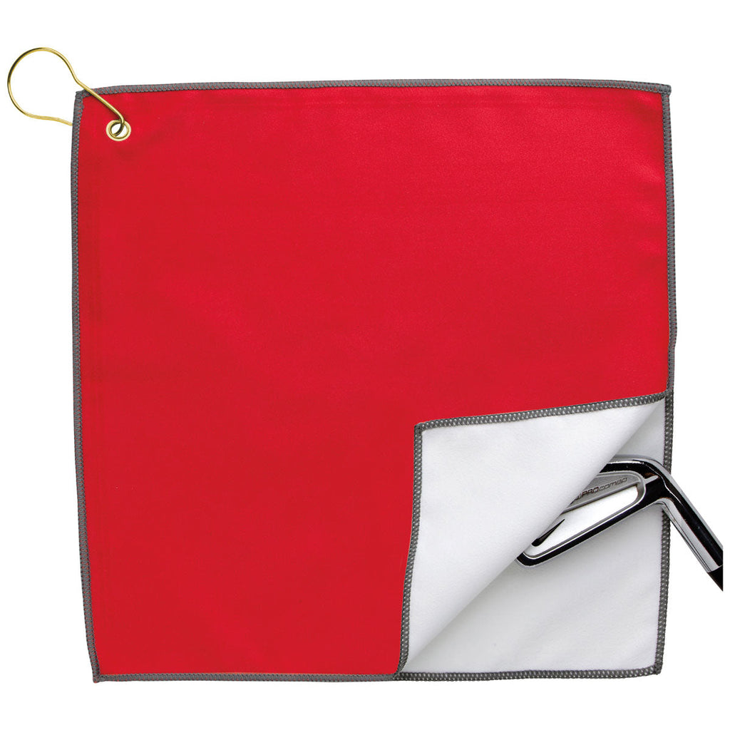 48-Hour BIC Red Double Layer Golf Towel