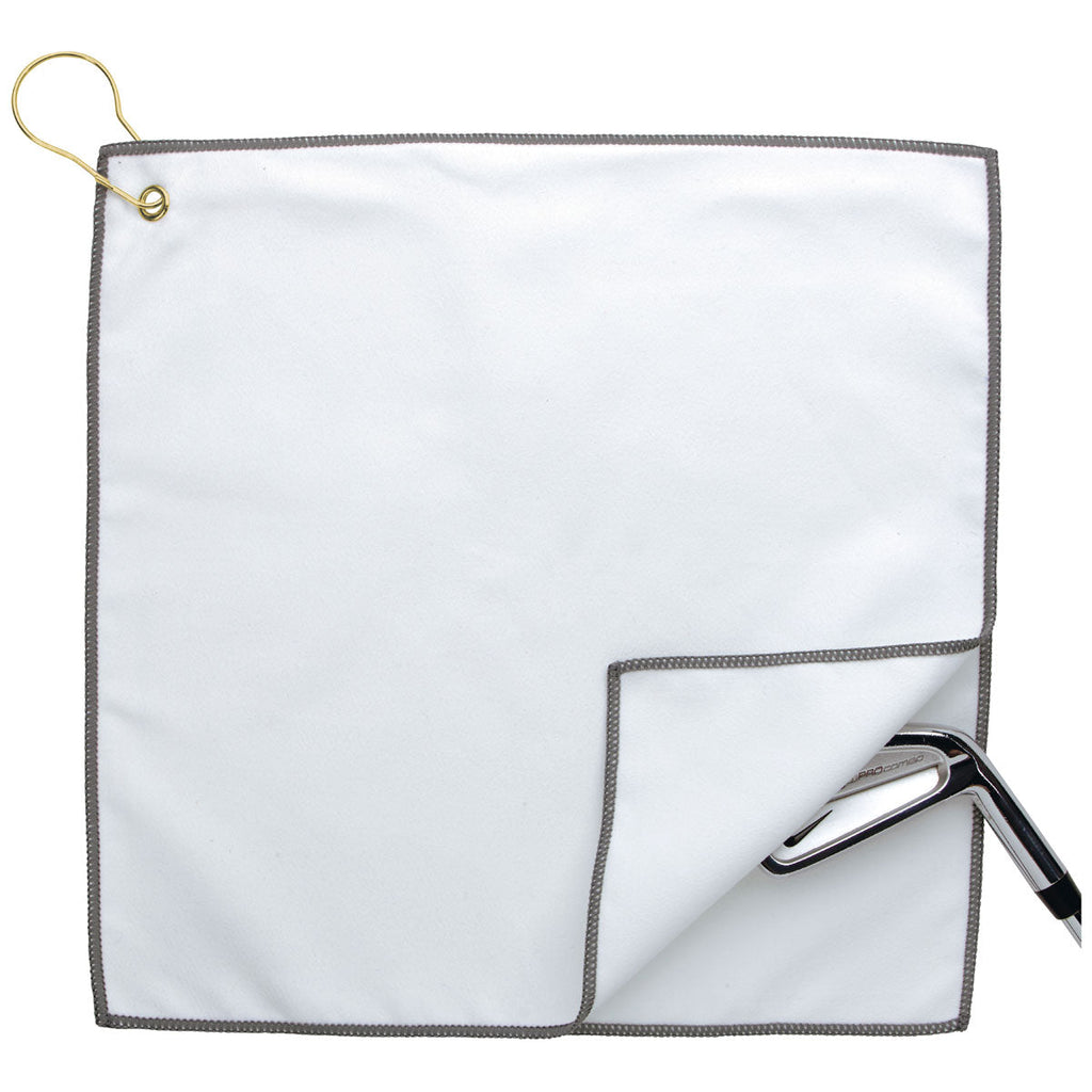 48-Hour BIC White Double Layer Golf Towel