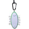 Koozie White/Green Tee Keeper with Carabiner