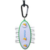Koozie White/Green Tee Keeper with Carabiner
