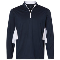 Puma Golf Men's Deep Navy/White Glow Pure 2.0 Quarter-Zip